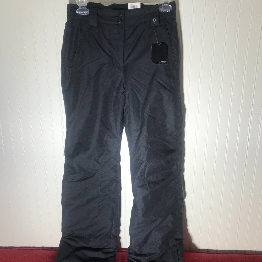 NWT!  Ski Snowboarding Black Pants Size: Youth Large or 14/16